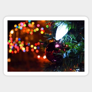 Holiday Lights Sticker